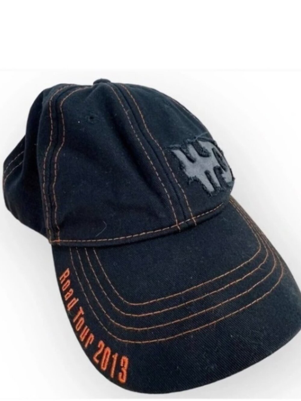 Harley-Davidson Hat OS Black Road Tour 2013 Embroidered Adjustable Dad Cap
